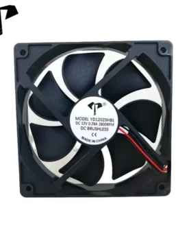 120*120*25mm Industrial DC Cooling Axial Fan with Thermal Plastic Bt UL 94V-0 Impeller
