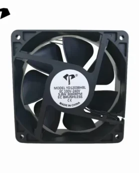 120X120X38 4 Inch Ec Cooling Axial Flow Cooling Fan 110/220V with UL 94V-0 Frame